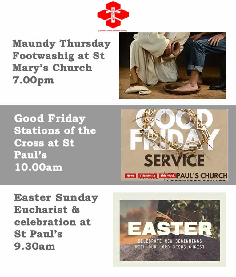Holy Week at St Pauls