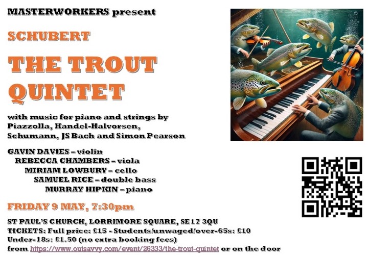 Trout Quintet at St Paul's Lorrimore Square