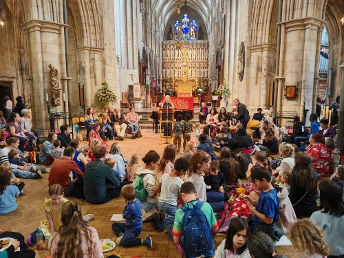 Pentecost at the Cathedral
