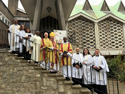 Ordinations at St Paul's Church Lorrimore Square