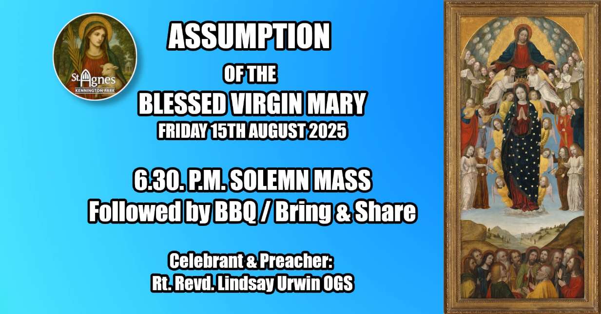 Assumption day at St Agnes